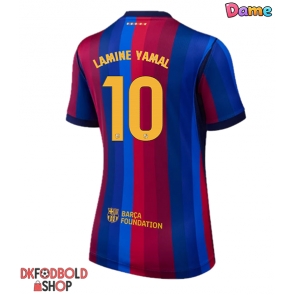 Barcelona Lamine Yamal #10 Hjemmebanetrøje Dame 2026-27 Kort ærmer Barcelona Lamine Yamal #10 Hjemmebanetrøje Dame 2026-27 Kort ærmer
